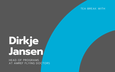Tea break with Dirkje Jansen
